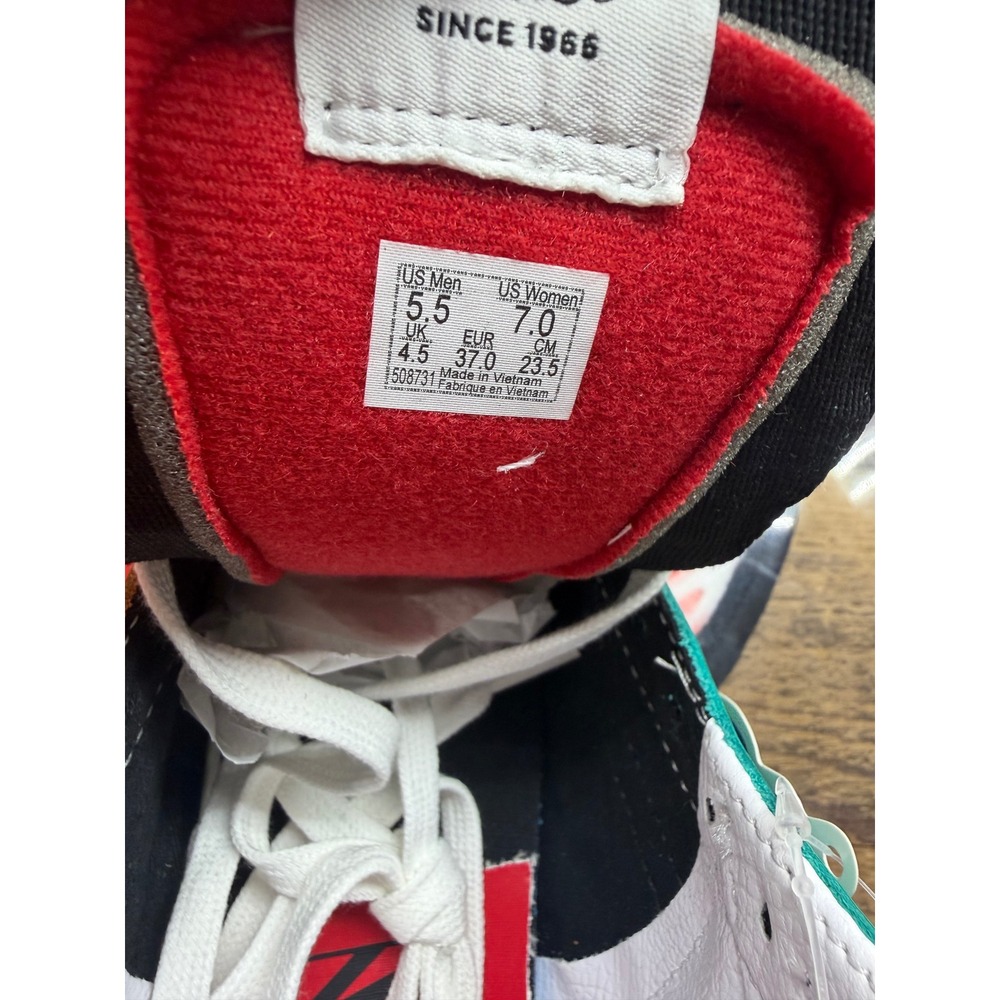 Vans Sk8-Hi Reissue Cap Multi Color Checkerboard High Top Sneakers 7.0W 5.5M - Picture 6 of 8